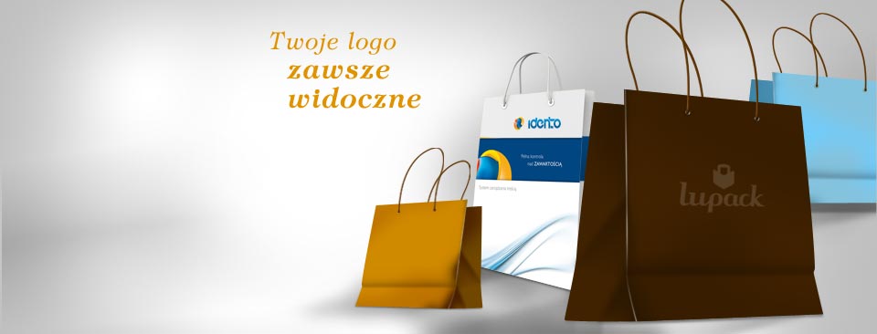 Twoje logo zawsze widoczne na torbie reklamowej